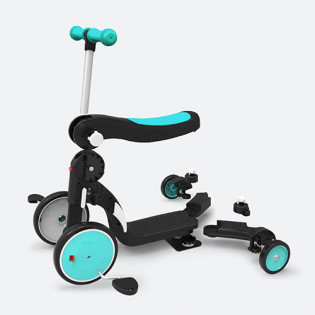Bebehoo five-in-one transforming stroller Red